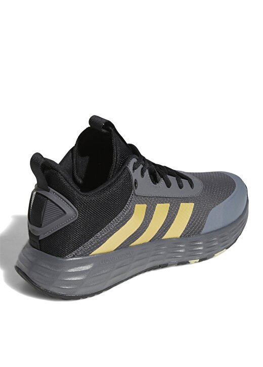 Adidas Gri - Altın Erkek Basketbol Ayakkabısı GW5483 OWNTHEGAME 2.0 2