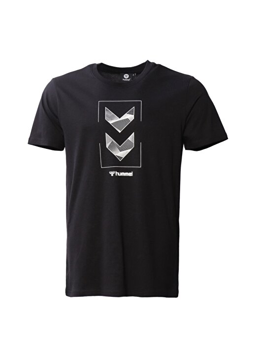 Hummel NASO Siyah Erkek T-Shirt 911599-2001 2