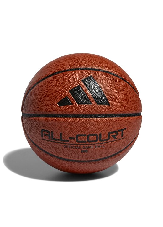 Adidas Siyah - Turuncu Unisex Basketbol Topu HM4975 ALL COURT 3.0 1