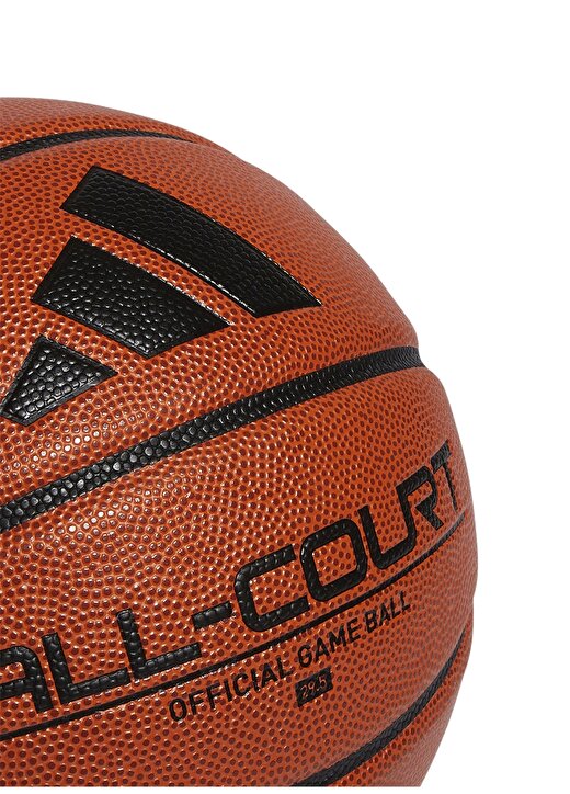 Adidas Siyah - Turuncu Unisex Basketbol Topu HM4975 ALL COURT 3.0 3