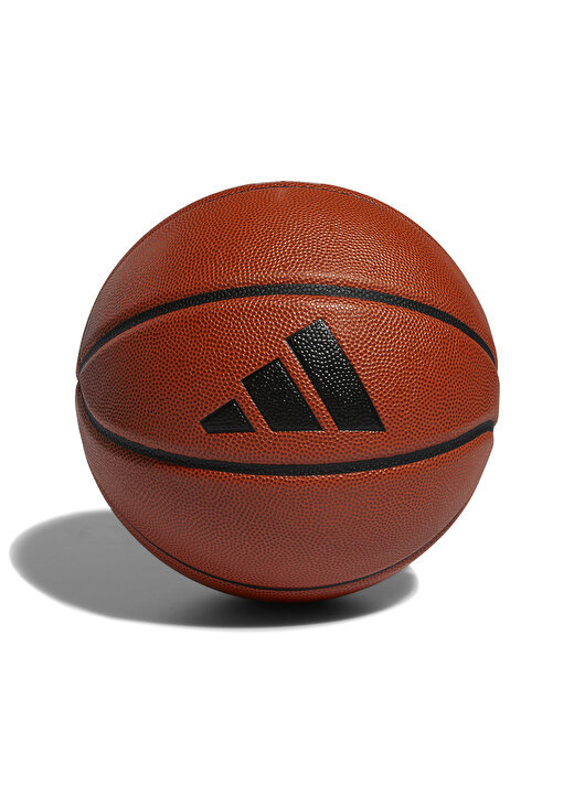 adidas Siyah - Turuncu Unisex Basketbol Topu HM4975 ALL COURT 3.0    4