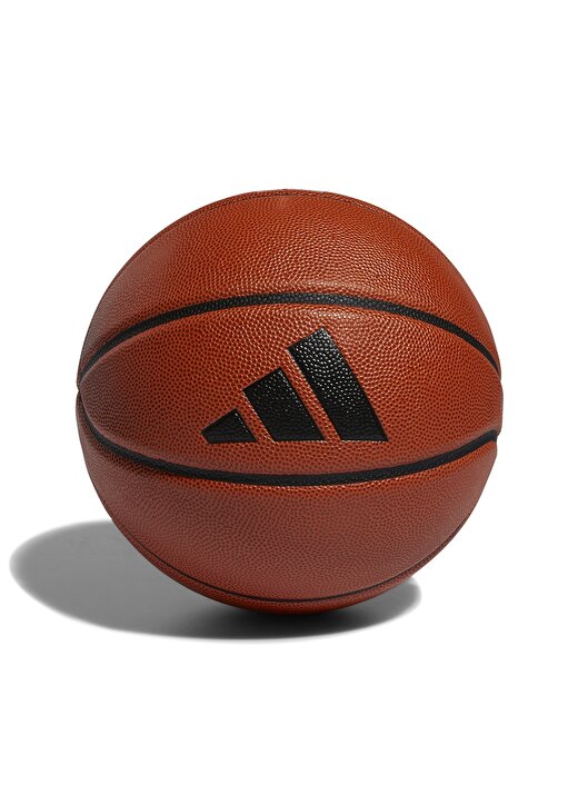 Adidas Siyah - Turuncu Unisex Basketbol Topu HM4975 ALL COURT 3.0 4