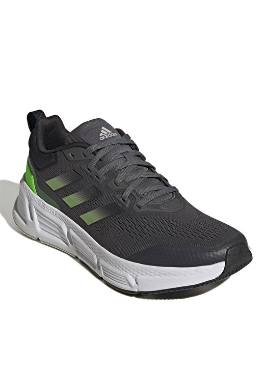 Adidas Gri - Yeşil Erkek Koşu Ayakkabısı GY2262 QUESTAR TD 1