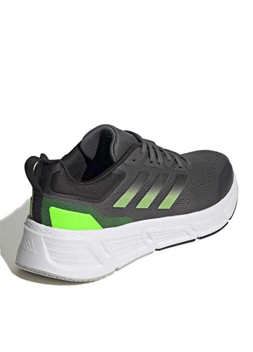 Adidas Gri - Yeşil Erkek Koşu Ayakkabısı GY2262 QUESTAR TD 4