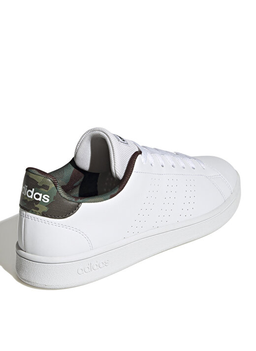 adidas Beyaz - Siyah Erkek Lifestyle Ayakkabı GW9283 ADVANTAGE B 4