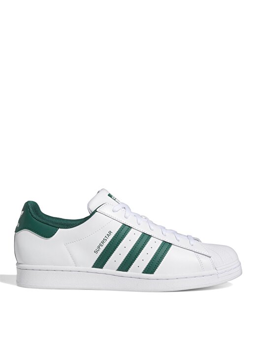 Adidas Beyaz - Yeşil Erkek Lifestyle Ayakkabı GZ3742 SUPERSTAR 50 1