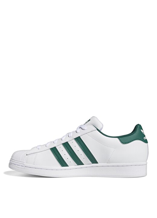 Adidas Beyaz - Yeşil Erkek Lifestyle Ayakkabı GZ3742 SUPERSTAR 50 2