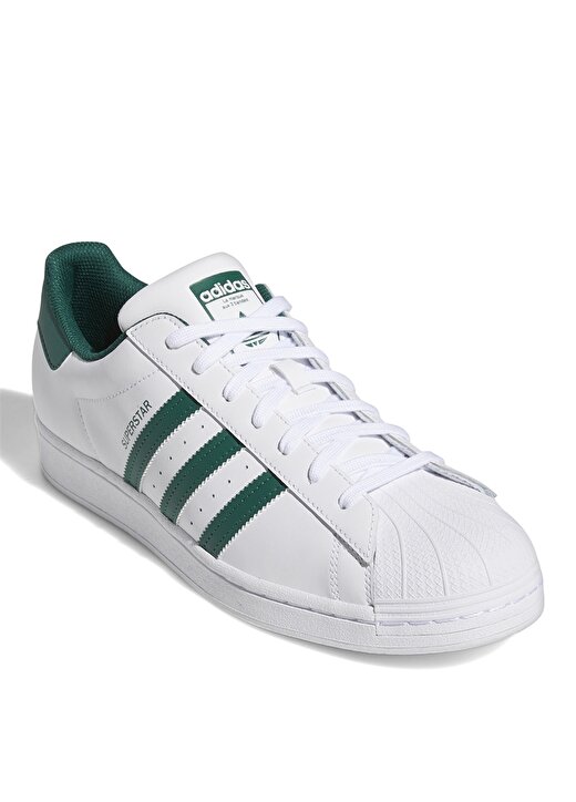 Adidas Beyaz - Yeşil Erkek Lifestyle Ayakkabı GZ3742 SUPERSTAR 50 3