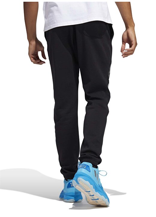 Adidas Normal Siyah Erkek Eşofman Altı HE6378 DAME DOLLA PANT 4