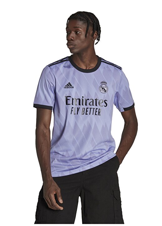 Adidas Mor Erkek Real Madrid Forma H18489 REAL A JSY 1