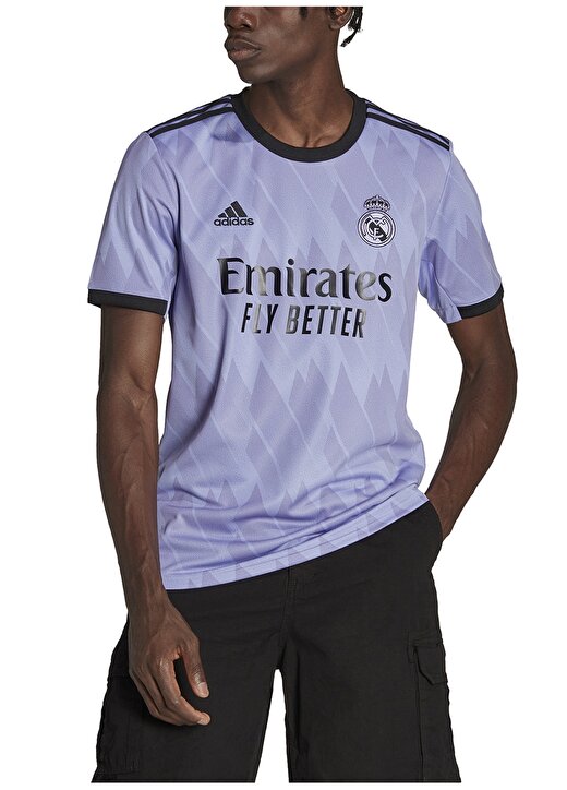 Adidas Mor Erkek Real Madrid Forma H18489 REAL A JSY 2