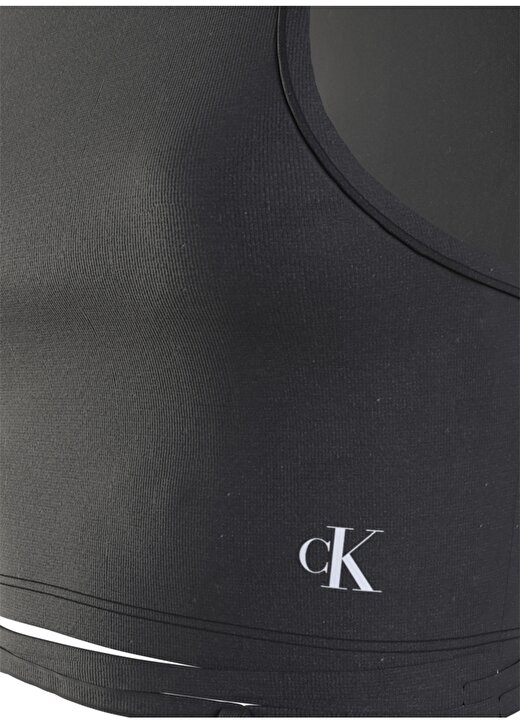 Calvin Klein Jeans Bisiklet Yaka Dar Kalıp Siyah Kadın Büstiyer J20J219133BEH 3