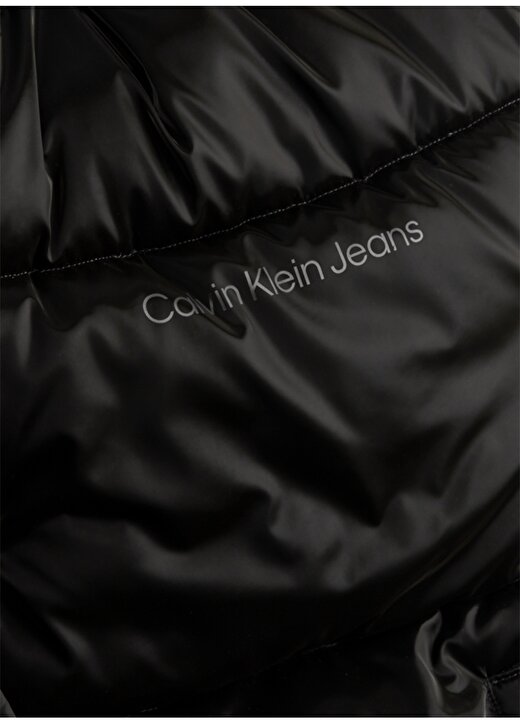 Calvin Klein Jeans Kapüşonlu Normal Kalıp Siyah Kadın Mont J20J219838BEH 3
