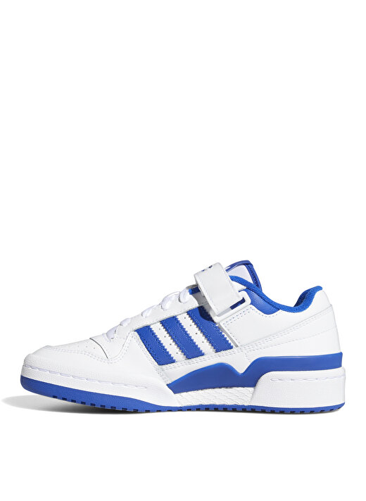 adidas Beyaz - Mavi Erkek Çocuk Basketbol Ayakkabısı FY7974 FORUM LOW J 2
