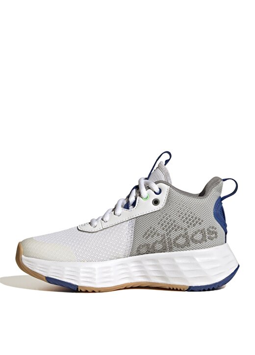 Adidas Beyaz - Gri Erkek Çocuk Basketbol Ayakkabısı GW1553 OWNTHEGAME 2.0 K 1