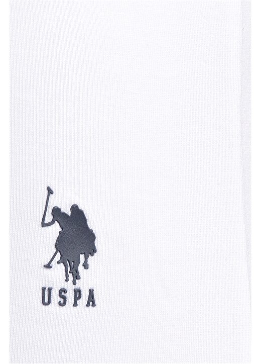 U.S. Polo Assn. Beyaz Erkek T-Shirt 80076 ATLET 3