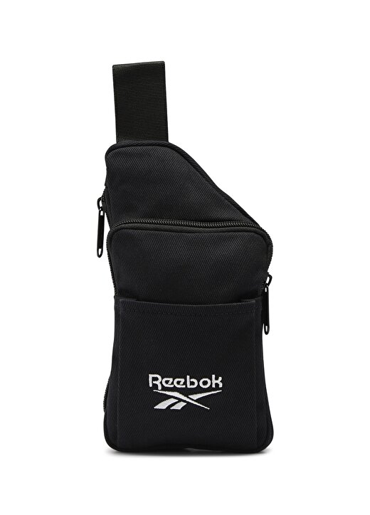 Reebok Polyester Siyah Unisex Bel Çantasi H36535 CL FO Small Sling Bag 1