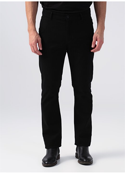 Fabrika Comfort Siyah Erkek Regular Fit Chino Pantolon CM P 65 2