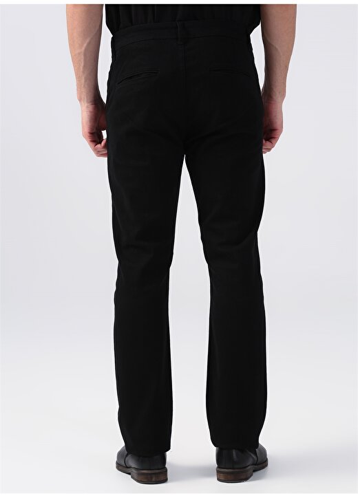 Fabrika Comfort Siyah Erkek Regular Fit Chino Pantolon CM P 65 4