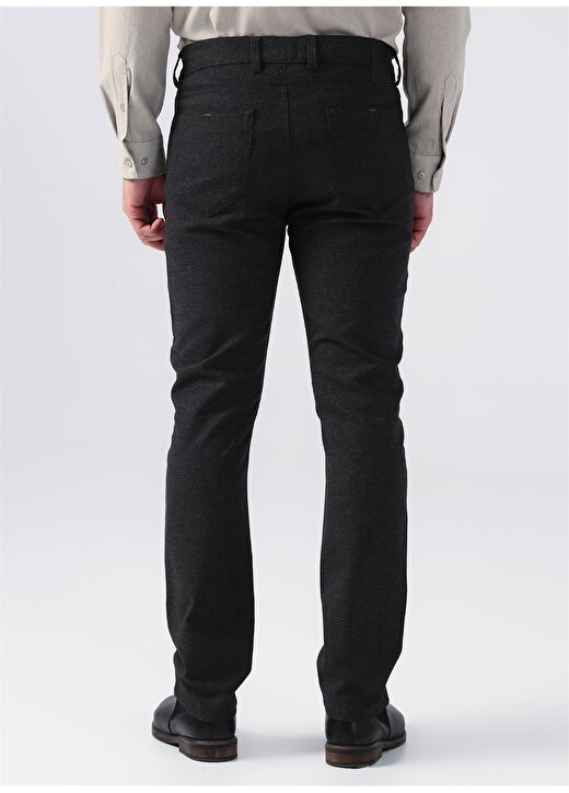 Fabrika Comfort Siyah Erkek Regular Fit Chino Pantolon CM P 607 4