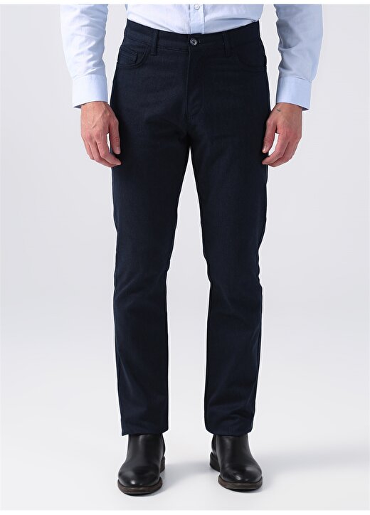 Fabrika Comfort Lacivert Erkek Normal Regular Fit Chino Pantolon CM P 603 2
