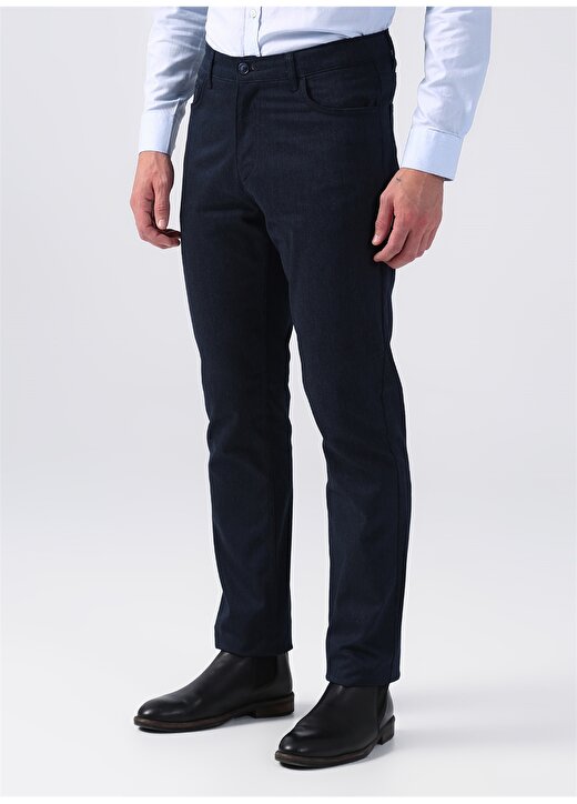 Fabrika Comfort Lacivert Erkek Normal Regular Fit Chino Pantolon CM P 603 3