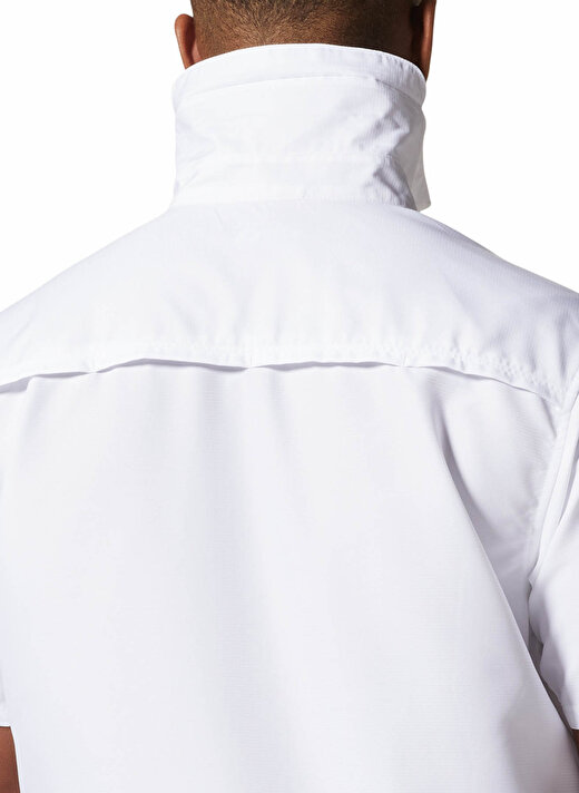 Mountain Hardwear Düz Beyaz Erkek Gömlek 1648771100 OM7044 4