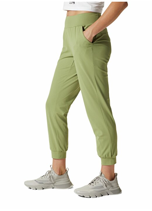 Mountain Hardwear Normal Bel Dar Paça Yeşil Kadın Pantolon 1958831338 OL2586 3