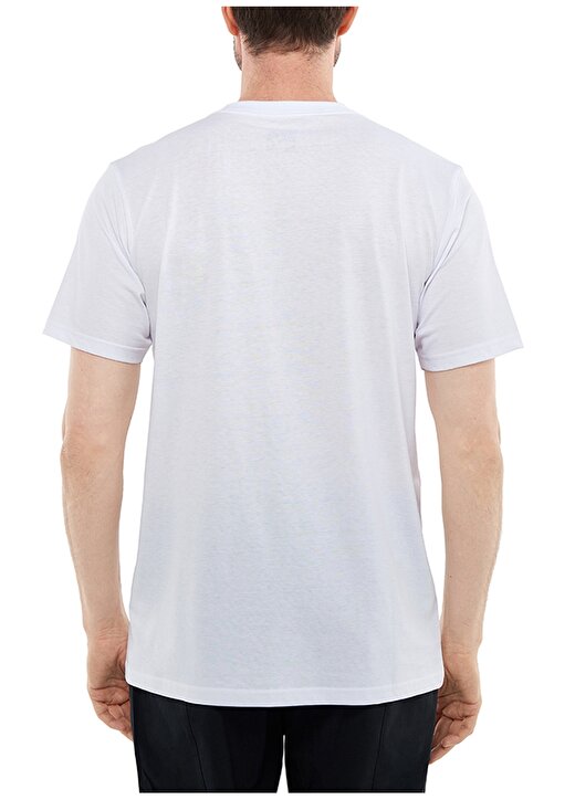 Mountain Hardwear O Yaka Baskılı Beyaz Erkek T-Shirt 9110001100 MT0001 2