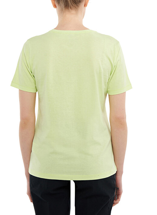 Mountain Hardwear O Yaka Baskılı Sarı Kadın T-Shirt 9110121783 MT0024 2
