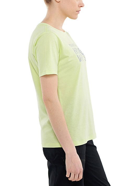 Mountain Hardwear O Yaka Baskılı Sarı Kadın T-Shirt 9110121783 MT0024 3