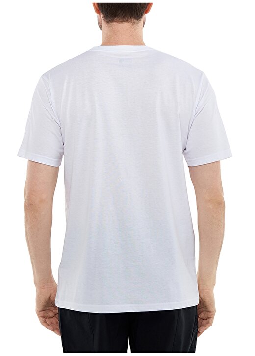 Mountain Hardwear O Yaka Baskılı Beyaz Erkek T-Shirt 9110111100 MT0010 2