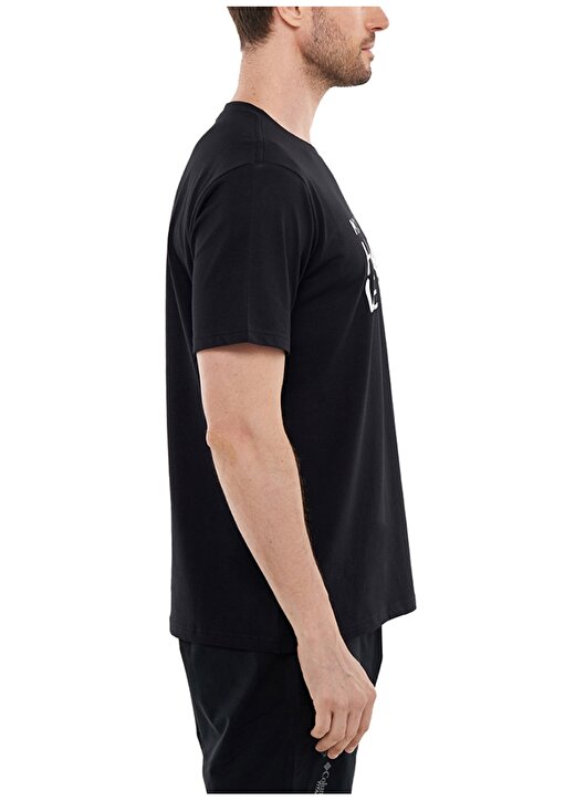 Mountain Hardwear O Yaka Baskılı Siyah Erkek T-Shirt 9110051010 MT0001 3