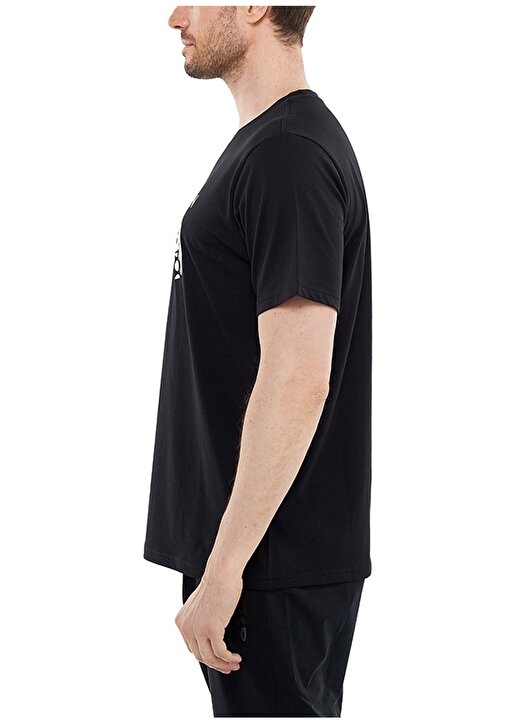 Mountain Hardwear O Yaka Baskılı Siyah Erkek T-Shirt 9110051010 MT0001 4