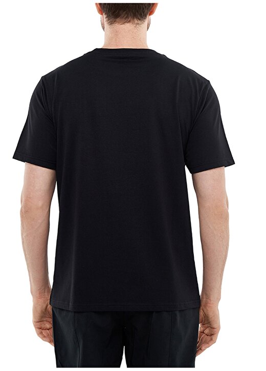 Mountain Hardwear O Yaka Baskılı Siyah Erkek T-Shirt 9110111010 MT0010 2