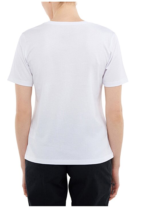 Mountain Hardwear O Yaka Baskılı Beyaz Kadın T-Shirt 9110121100 MT0024 2