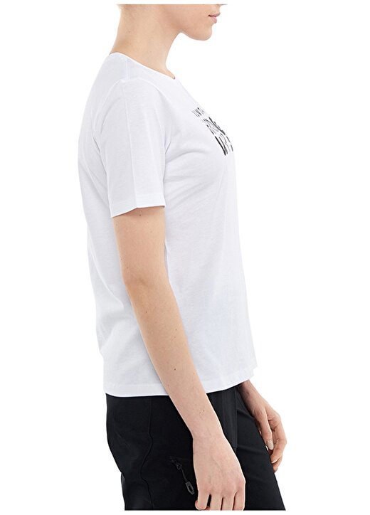 Mountain Hardwear O Yaka Baskılı Beyaz Kadın T-Shirt 9110121100 MT0024 3