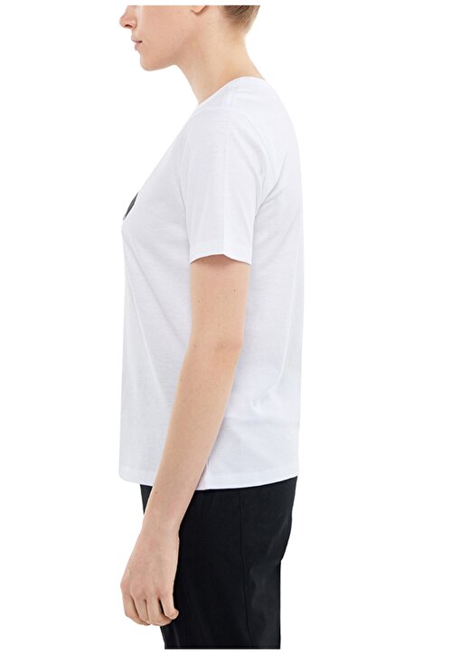 Mountain Hardwear O Yaka Baskılı Beyaz Kadın T-Shirt 9110121100 MT0024 4