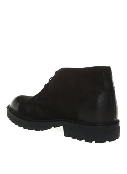 Hush Puppies Nubuk + Deri Siyah Erkek Bot COBI BLACK // NUBUK 2