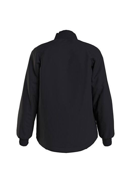 Calvin Klein Jeans Siyah Erkek Düz Yaka Düz Mont J30J320930-BEH_PADDED HARRINGTON JA 4