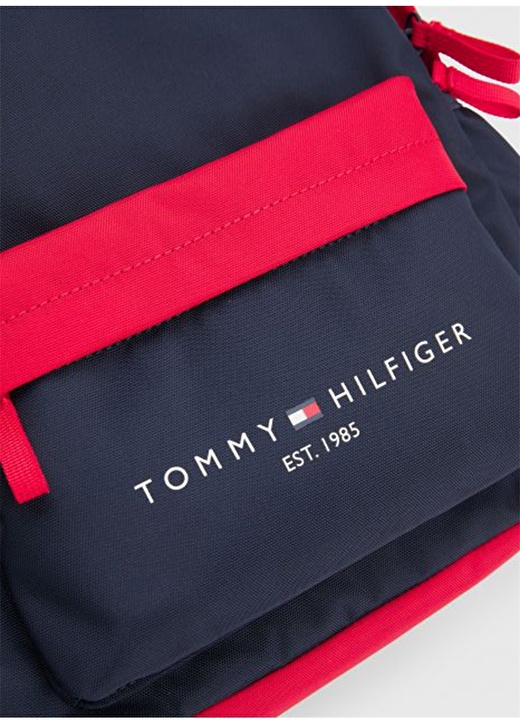 Tommy Hilfiger Lacivert Unisex Çocuk Sırt Çantası AU0AU014960GY 3