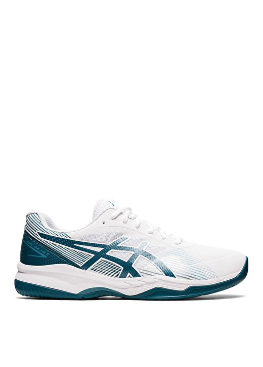 Asics Beyaz - Mavi Erkek Tenis Ayakkabısı 1041A192-104 GEL-GAME 8 2