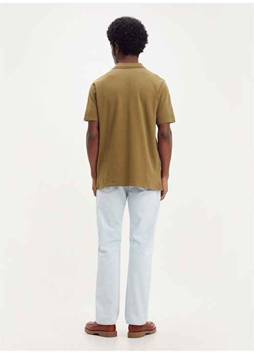 Levis Beyaz Erkek Polo T-Shirt RELAXED SEASONAL POLO MARTINI OLIVE 4