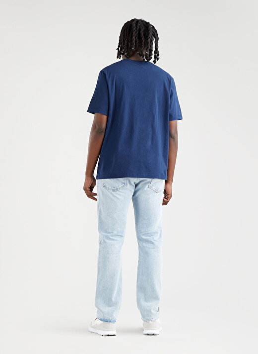 Levis Bisiklet Yaka Mavi Erkek T-Shirt LSE SS RELAXED FIT TEE SSNL BOXTAB2 4