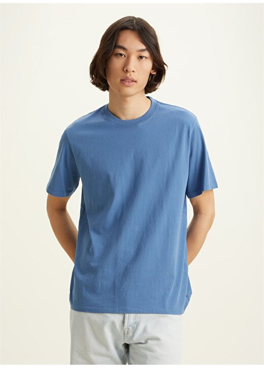Levis Regular Tapered Mavi Erkek T-Shirt THE ESSENTIAL TEE SUNSET BLUE 2