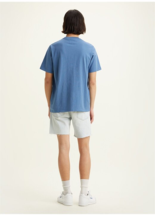 Levis Regular Tapered Mavi Erkek T-Shirt THE ESSENTIAL TEE SUNSET BLUE 4