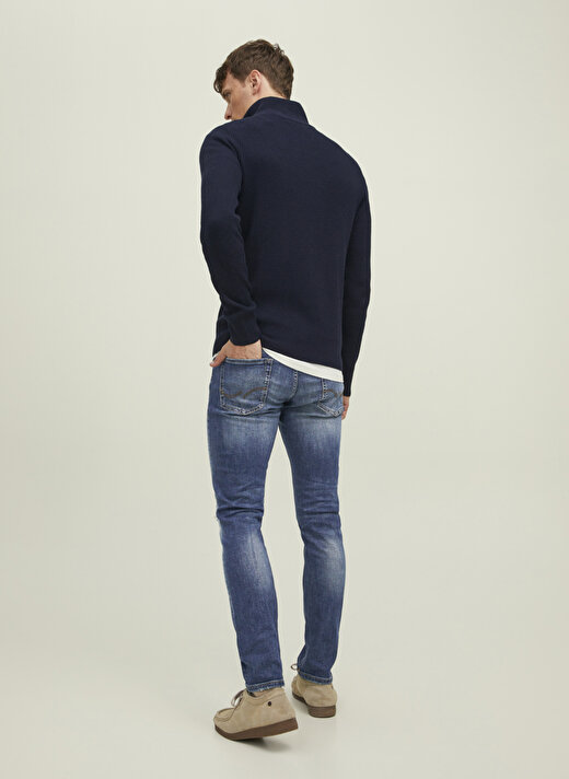 Jack & Jones 12213182_JJIGLENN JJORIGINAL RA 094 Erkek Düşük Bel Slim Fit  Denim Pantolon 2