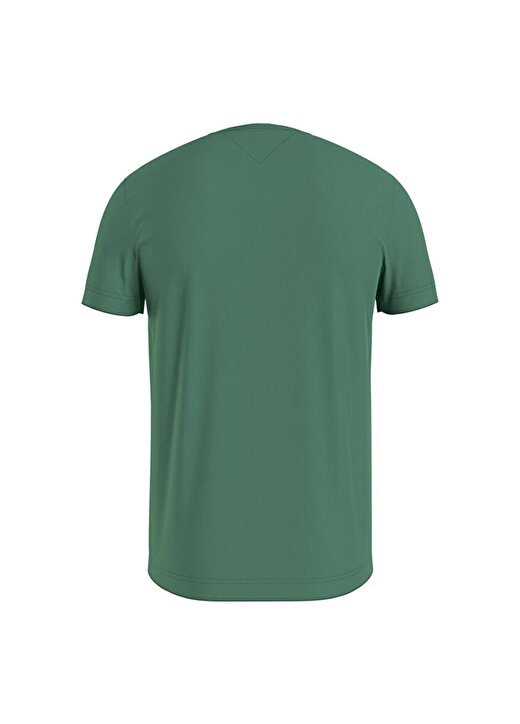 Tommy Hilfiger Yeşil Erkek T-Shirt 3