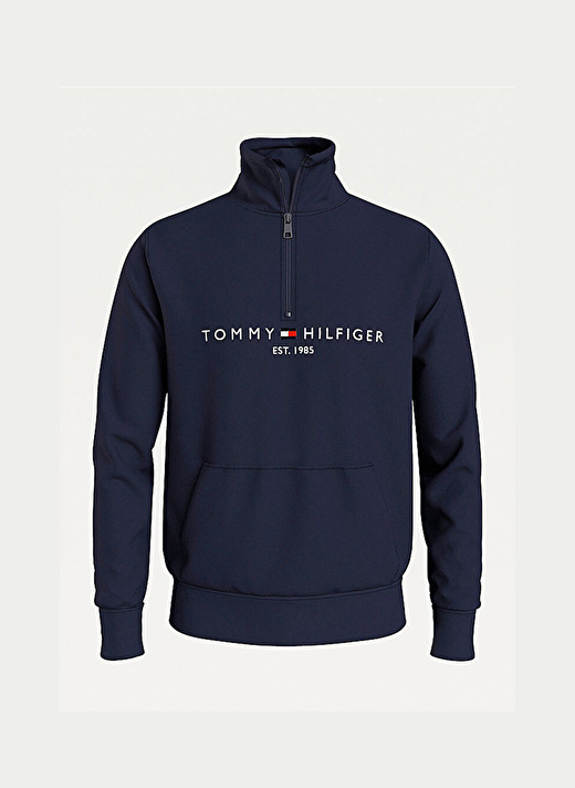 Tommy Hilfiger Mavi Erkek Sweatshırt MW0MW20954DW5 3