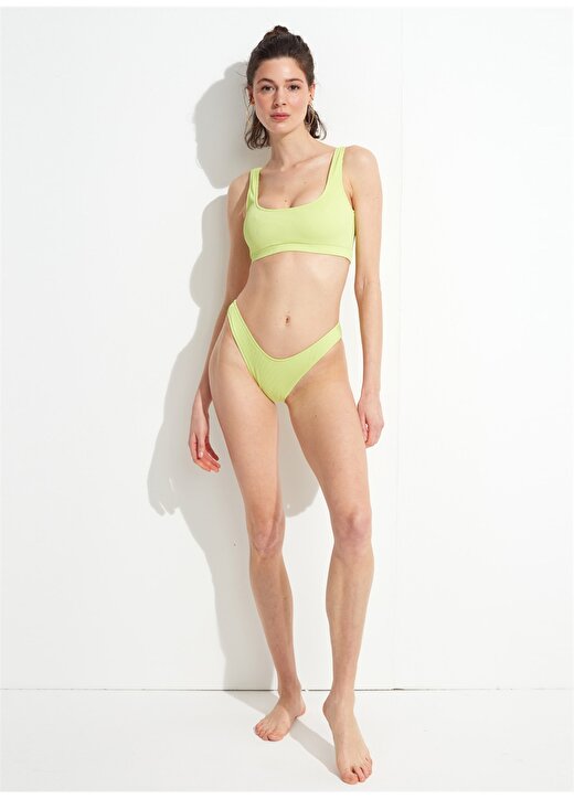 Less Is More Sarı Kadın Bikini Alt LM22207_Lemon 3